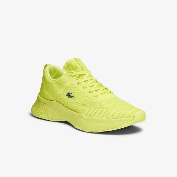 Lacoste Court-Drive Fly Textile Sneakers Pánské - Tenisky Světle Žluté / Světle Žluté | CZ-YDCS01